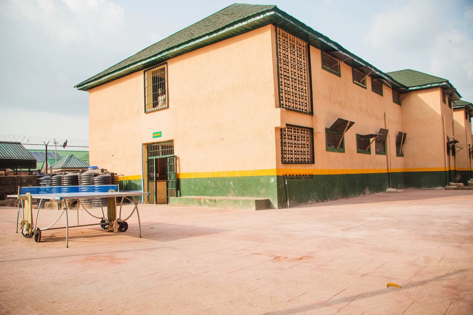 A building at the Kuje custodial centre, published June 2024.
