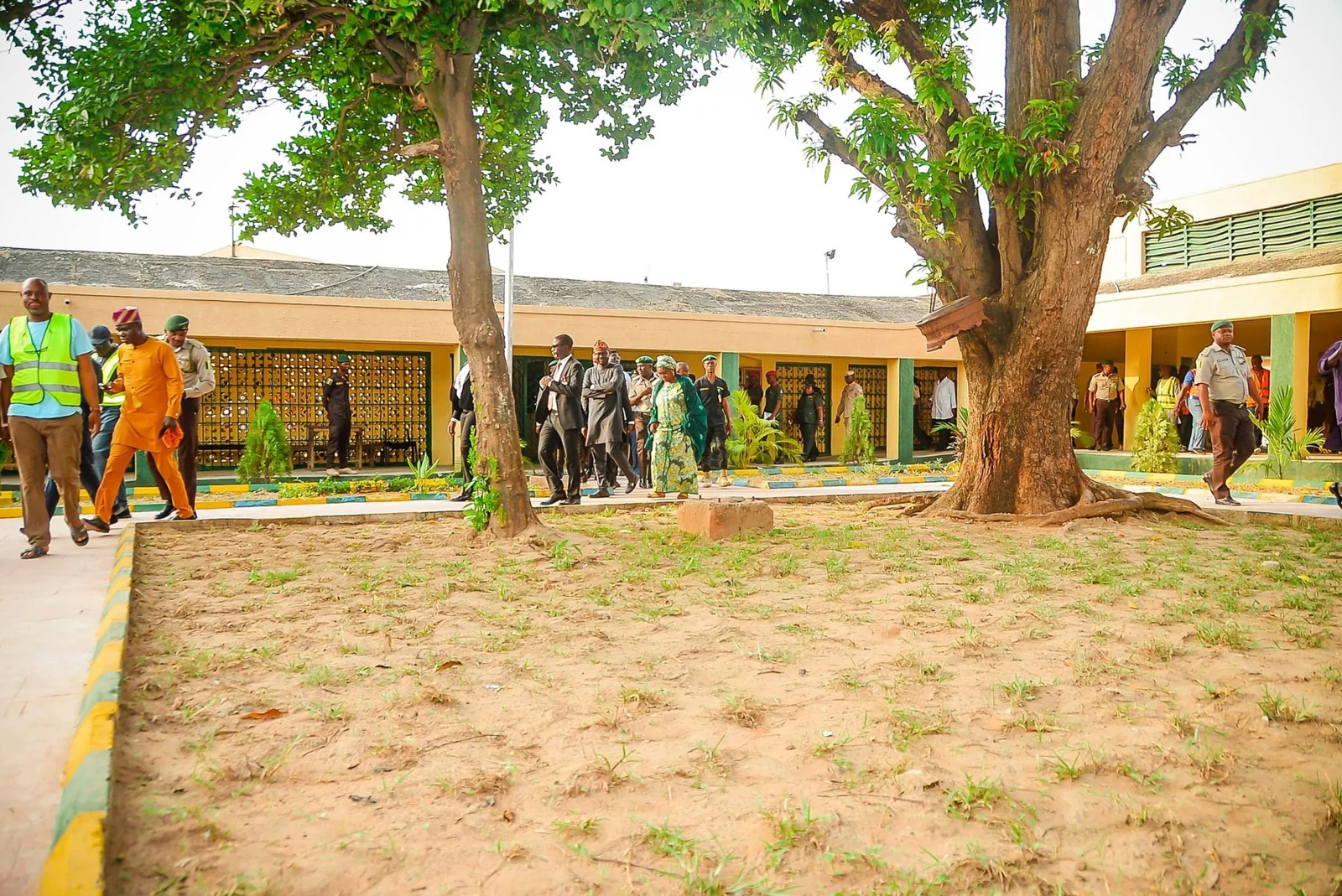 The courtyard of the Kuje custodial centre, published June 2024.